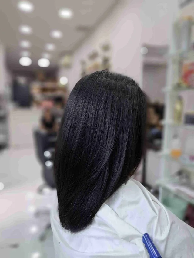 Sleek, professional haircut at a top hair salon in Chiang Mai